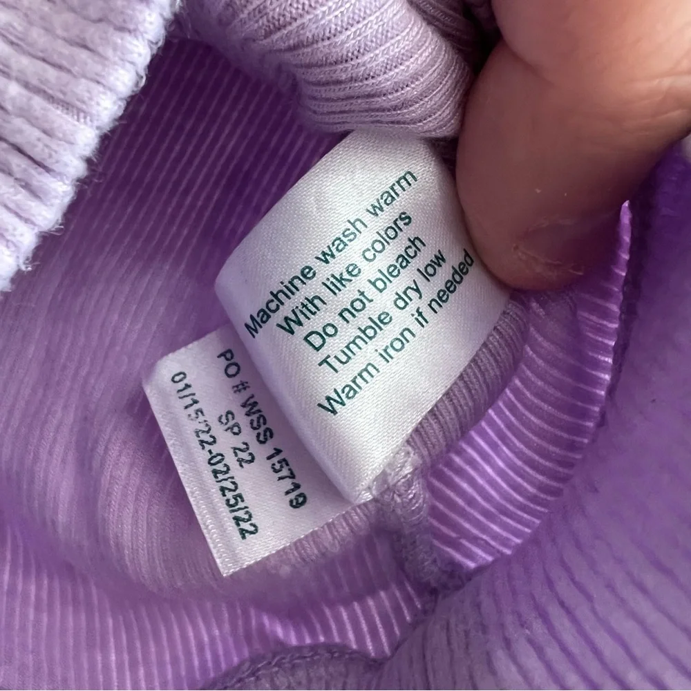 Roller Rabbit Infant Lavender Cotton Stretch Rib Shirt Size 12-18‎ Months
